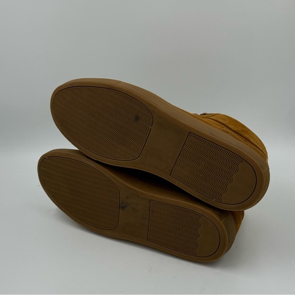 Express suede brown high top Sherpa lined men’s size 10 - Picture 5 of 6